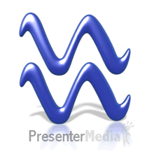 Aquarius Symbol PowerPoint animation