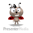 Love Bug Hovering Up Down PowerPoint animation