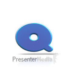 Bouncing Q PowerPoint animation