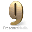 Gold Streak 9 PowerPoint animation
