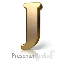 Gold Streak J PowerPoint animation