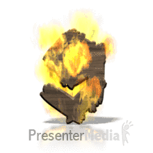 Fire Blaze 9 PowerPoint animation