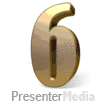 Gold Streak 6 PowerPoint animation
