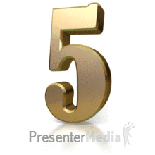 Gold Streak 5 PowerPoint animation