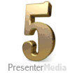 Gold Streak 5 PowerPoint animation