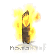 Fire Blaze 1 PowerPoint animation