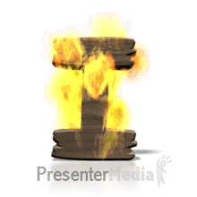 Fire Blaze I PowerPoint animation
