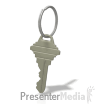 House Key Swaying Back Forth PowerPoint animation