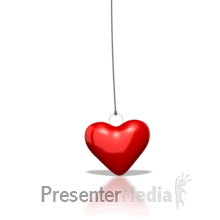Heart Swinging PowerPoint animation