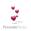 Red Valentine Bubbling Hearts - PowerPoint Animation