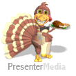 Turkey Waiter PowerPoint animation