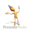 Stick Man Party - PowerPoint Animation