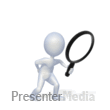 ID# 2470 - Stick Figure Search Clues Anim - PowerPoint Animation
