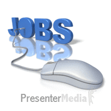 Job Search Mouse Click Powerpoint animation