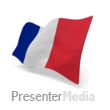 France National Flag - PowerPoint Animation