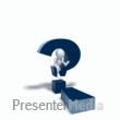 ID# 4302 - Stick Figure Question Answer - PowerPoint Animation