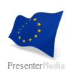 European Union Flag Perspective Anim - PowerPoint Animation