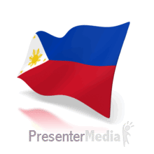 Philippines Animated Flag PowerPoint animation