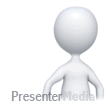 ID# 5004 - Stick figure Pay Attention - PowerPoint Animation