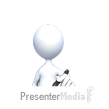 Stick Figure Drawing Goals (non-looping) PowerPoint animation