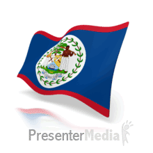 Belize Flag Animated PowerPoint animation