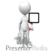 ID# 5279 - Stick Figure Drawing One Check Mark - PowerPoint Animation