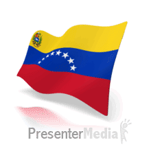 Animated Venezuela Flag PowerPoint animation