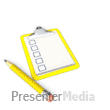 ID# 5568 - Clipboard Check Em - PowerPoint Animation