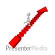 ID# 5744 - Arrow Elevator Up Runner - PowerPoint Animation