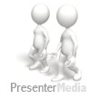 Stick Figures Walking Talking Powerpoint animation