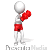 Boxer Throwing Punches  - PowerPoint Animation