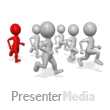Losing The Race - PowerPoint Animation