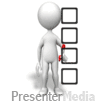 Drawing Four Check Marks (Non - Looping) - PowerPoint Animation