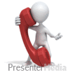 Figure Talk Giant Phone - PowerPoint Animation