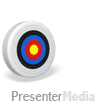 Split Bull's Eye Arrow (non looping) PowerPoint animation
