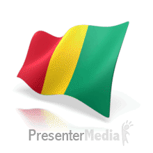 Guinea Flag PowerPoint animation