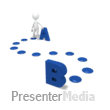 ID# 9335 - Lets Get To B (Non-Looping) - PowerPoint Animation