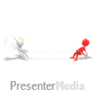 Good Evil Wrestle - PowerPoint Animation