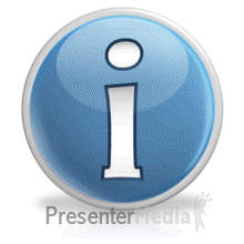 Information Button Glow PowerPoint animation
