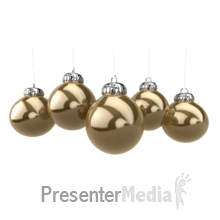 Golden Ornaments PowerPoint animation