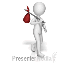 Stick Figure Hobo PowerPoint animation