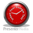 Clock Fast Times Text - PowerPoint Animation