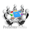 Group Missing Puzzle Piece - Non Looping PowerPoint animation