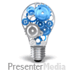 Gears Turning Ideas PowerPoint animation