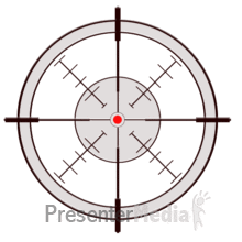 Crosshairs Moving PowerPoint animation