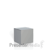 Lady Jumps Out Of Box Anim PowerPoint animation
