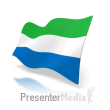 Sierra Leone Flag PowerPoint animation