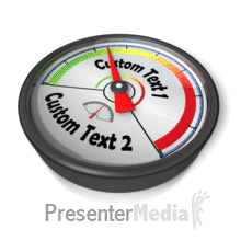 Custom Meter PowerPoint animation
