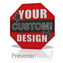 Custom Sign Spinning PowerPoint animation