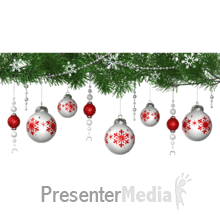 Hanging Swaying Ornaments PowerPoint animation
